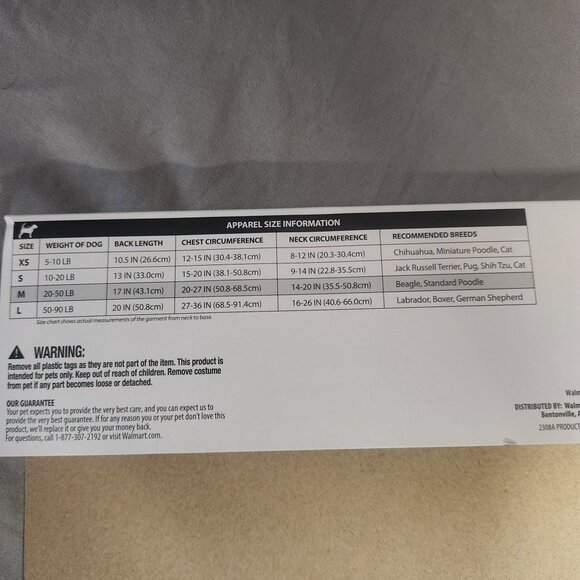 Halloween Chicken Costume Pet Size Medium Dogs 20-50 lb - Picture 7 of 9